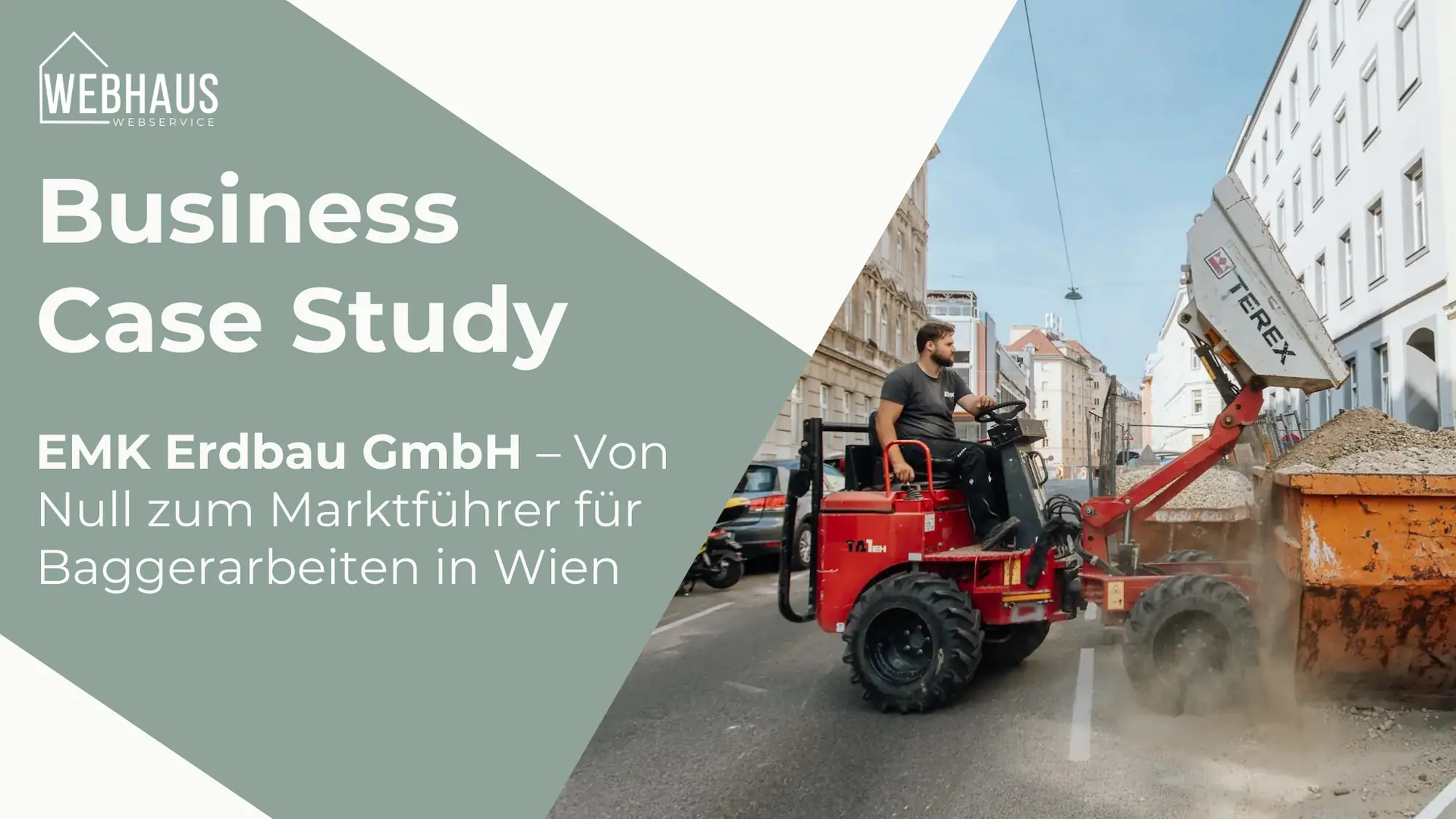 Titelbild der Case-Study zu Bagger Wien - EMK Erdbau GmbH